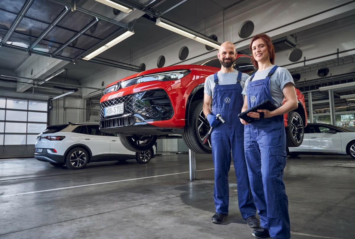 Popravilo poškodovanih vozil VW